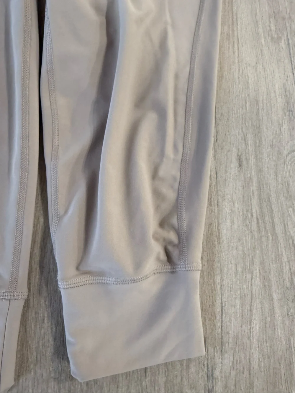 Old Navy PowerSoft High Rise Joggers Large Taupe Beige Go-Dry Active Pants